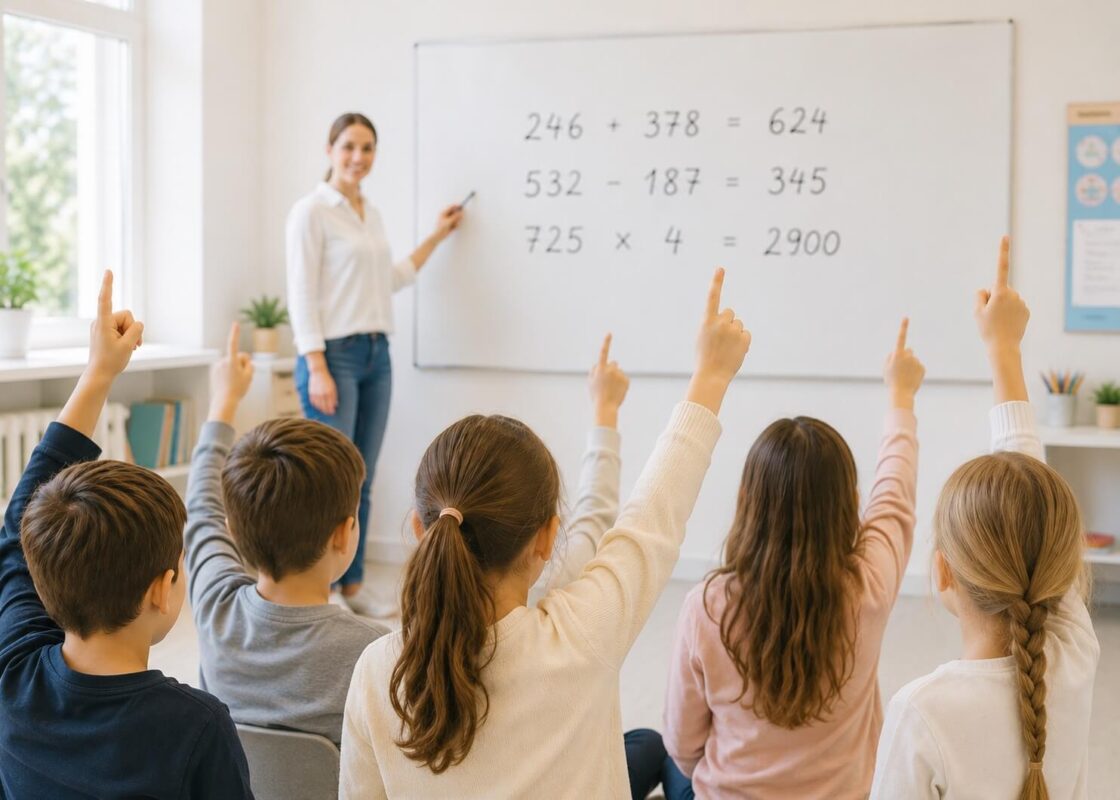 Mathematikunterricht in der Primarschule – Wissen wiederholen und festigen