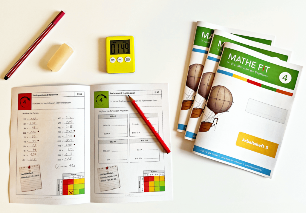 MATHE FiT – Mathematik in drei Minuten täglich wiederholen